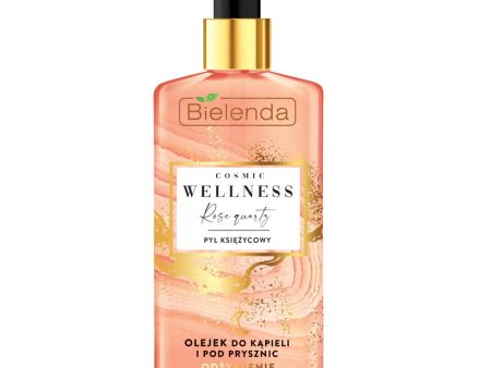 Cosmic Wellness olejek do kąpieli i pod prysznic Rose Quartz i Księżycowy Pył 250ml For Sale