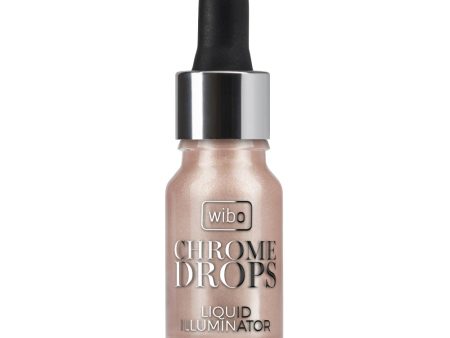 Chrome Drops Liquid Illuminator płynny rozświetlacz do twarzy i ciała 2 9ml For Discount