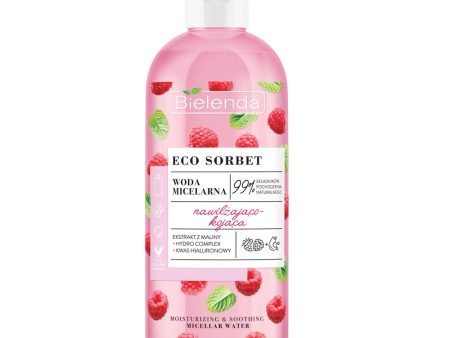 Eco Sorbet woda micelarna nawilżająco-kojąca Malina 500ml on Sale