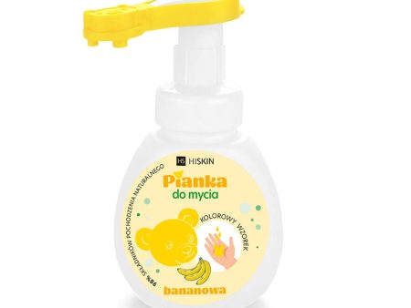 Kids pianka do mycia rąk i ciała Bananowa 300ml Cheap