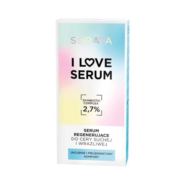 I Love Serum serum regenerujące do cery suchej i wrażliwej 30ml Sale