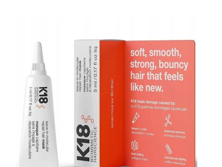 Leave-In Molecular Repair Hair Mask intensywnie regenerująca maska do włosów bez spłukiwania 5ml Discount