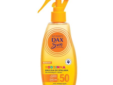 Rodzinna emulsja do opalania dla dorosłych i dzieci SPF50 200ml For Discount