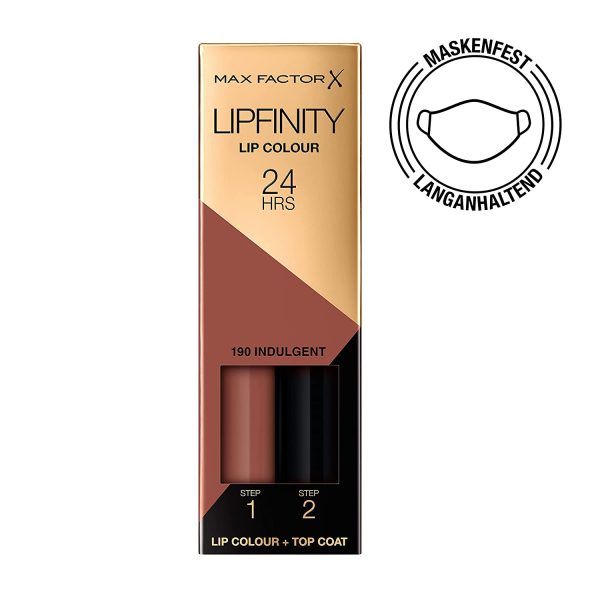 Lipfinity Lip Colour dwufazowa pomadka w płynie o długotrwałym efekcie 190 Indulgent Online Hot Sale