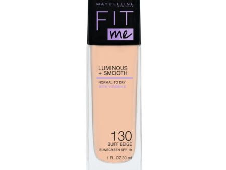 Fit Me Luminous + Smooth Foundation rozświetlający podkład do twarzy 130 Buff Beige 30ml Supply