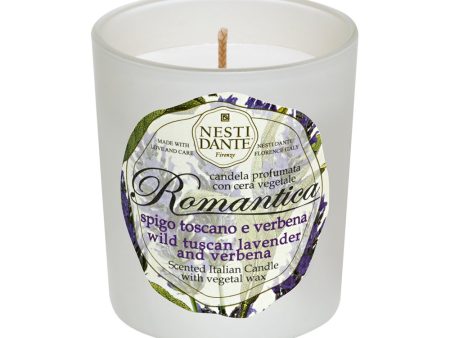 Romantica Candle świeca zapachowa Lawenda & Werbena 160g For Cheap