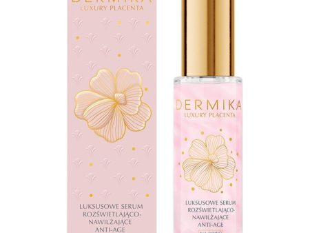 Luxury Placenta luksusowe serum rozświetlająco-nawilżające anti-age na dzień 30ml Online Hot Sale