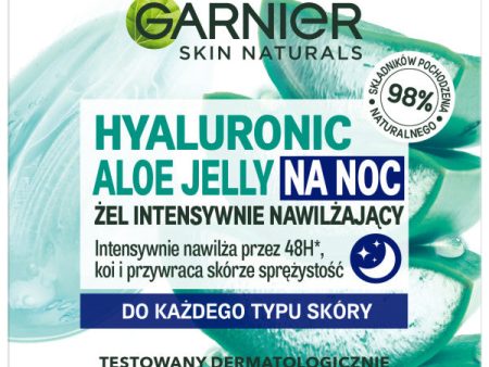 Hyaluronic Aloe Jelly żel intensywnie nawilżający do każdego typu cery na noc 50ml Cheap