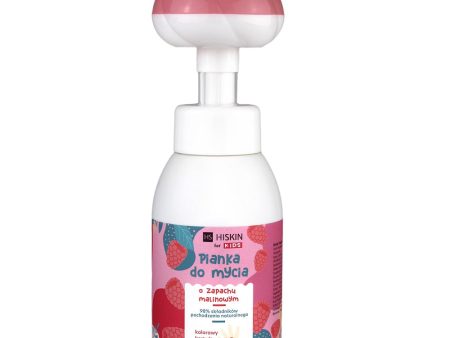 Kids pianka do mycia rąk i ciała Malinowa 300ml on Sale