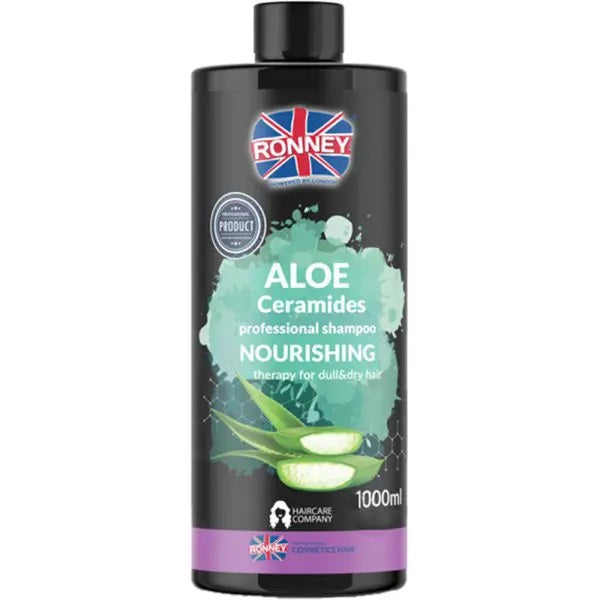 Aloe Ceramides Professional Shampoo Nourishing nawilżający szampon do włosów suchych i matowych 1000ml For Cheap