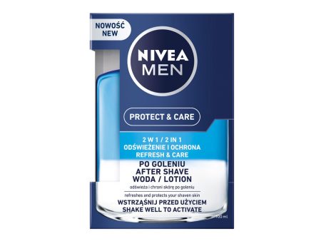 Men Protect & Care woda po goleniu 2w1 Fashion