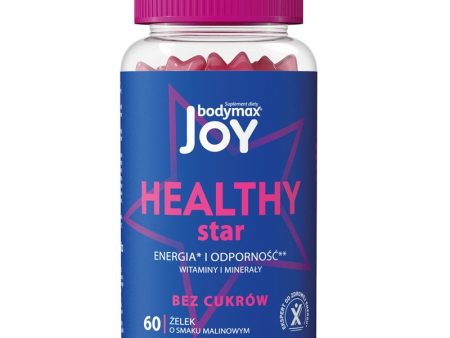 Joy Healthy Star energia i odporność suplement diety 60 żelek o smaku malinowym Online