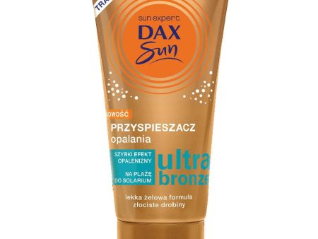 Przyspieszacz opalania ze złocistymi drobinkami Ultra Bronze Travel 50ml on Sale