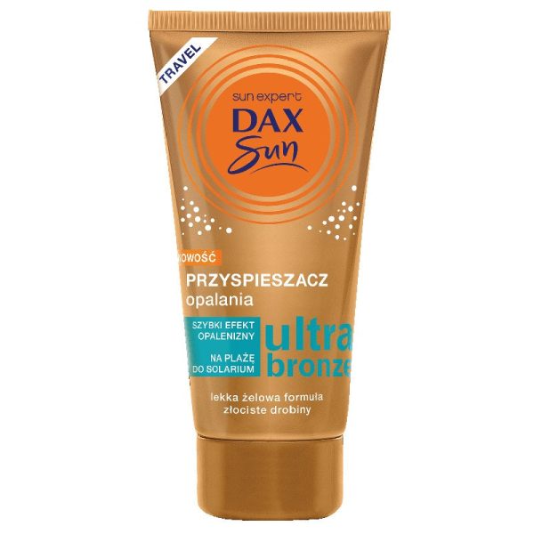 Przyspieszacz opalania ze złocistymi drobinkami Ultra Bronze Travel 50ml on Sale