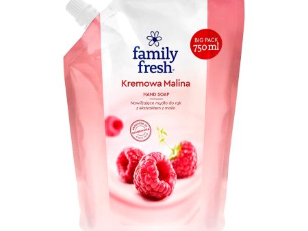 Kremowa Malina nawilżające mydło do rąk z ekstraktem z malin 750ml For Cheap