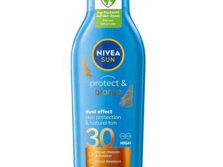 Sun Protect & Bronze balsam do opalania aktywujący naturalną opaleniznę SPF30 200ml For Sale