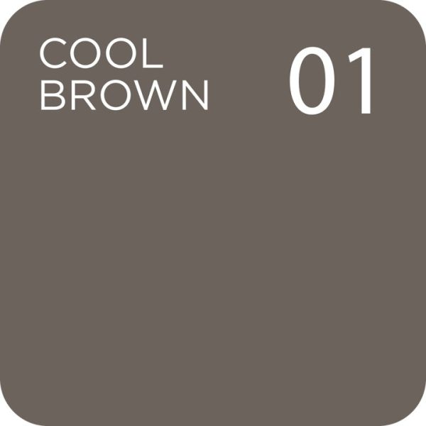 Brow Pen 2in1 wodoodporny pisak do brwi 2w1 01 Cool Brown 6ml Online now