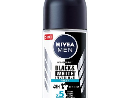 Men Black&White Invisible Fresh antyperspirant w kulce 50ml Cheap