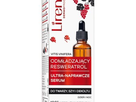 Odmładzający Resweratrol ultra-naprawcze serum na dzień i noc 30ml Online Sale