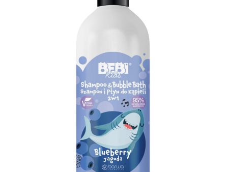 Bebi Kids szampon i płyn do kąpieli dla dzieci 2w1 Jagoda 500ml Online Hot Sale