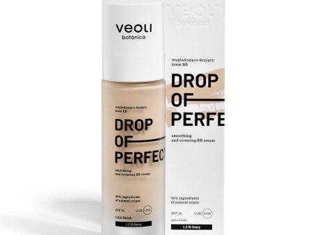 Drop Of Perfection SPF20 wygładzająco-kryjący krem BB o lekkiej formule 1.5 N-Ivory 30ml Online Sale