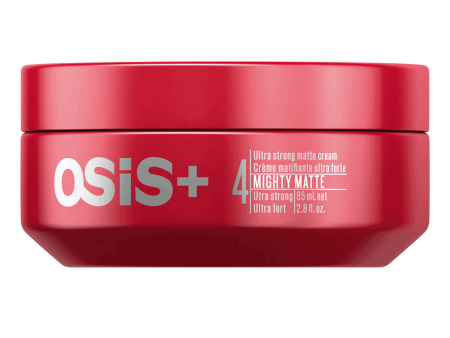 Osis+ Mighty Matte ultramocny krem matujący do włosów 4 Ultra Strong 85ml Discount