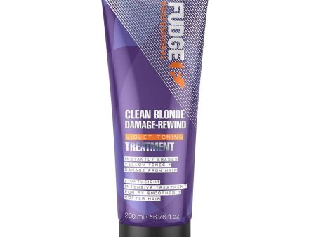 Clean Blonde Violet-Toning Treatment tonująca kuracja do włosów blond 200ml For Cheap