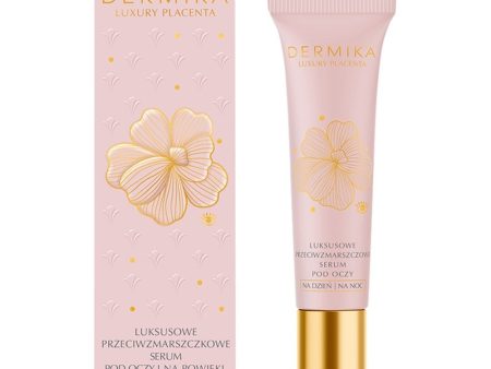 Luxury Placenta luksusowe przeciwzmarszczkowe serum pod oczy i na powieki 15ml Supply