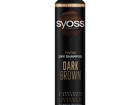 Tinted Dry Shampoo Dark Brown suchy szampon do włosów ciemnych odświeżający i koloryzujący Ciemny Brąz 200ml Online now