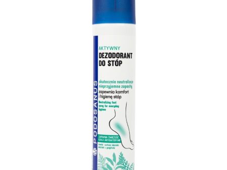 Aktywny dezodorant do stóp neutralizujący nieprzyjemne zapachy 180ml For Discount