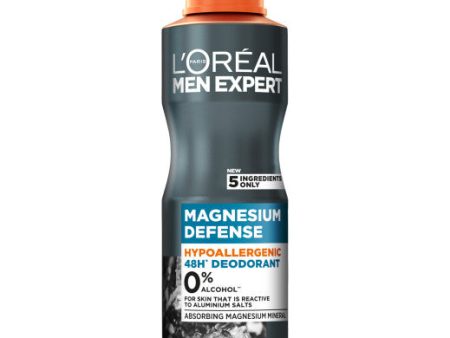 Men Expert Magnesium Defense hipoalergiczny dezodorant spray 150ml on Sale