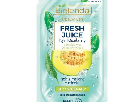 Fresh Juice płyn micelarny oczyszczający z bioaktywną wodą cytrusową Melon Doypack 500ml Online now