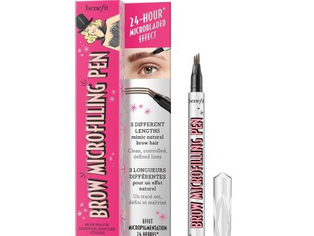 Brow Microfilling Pen pisak do brwi 3.5 Medium Brown 0.77g Discount