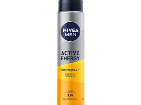 Men Active Energy antyperspirant w sprayu 250ml Online