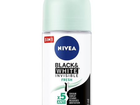 Black&White Invisible Fresh antyperspirant w kulce 50ml Supply