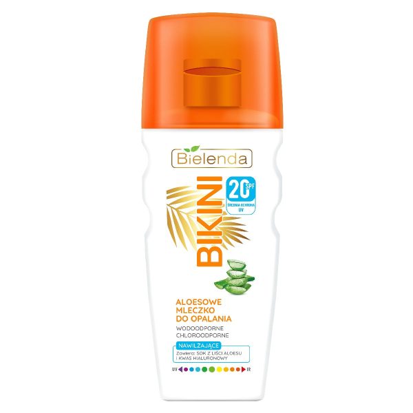 Bikini aloesowe mleczko do opalania SPF20 200ml Supply