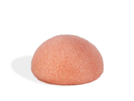 Konjac Sponge naturalna gąbka do mycia twarzy z różową glinką Hot on Sale