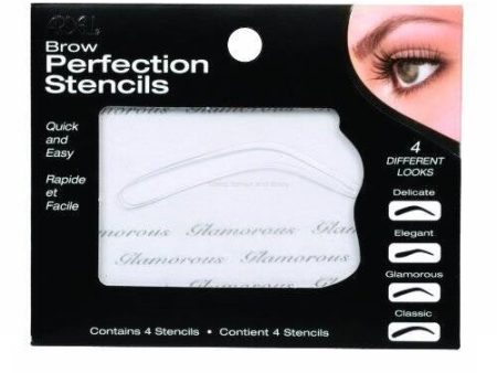 Brow Perfection Stencils szablony do brwi 4szt Hot on Sale