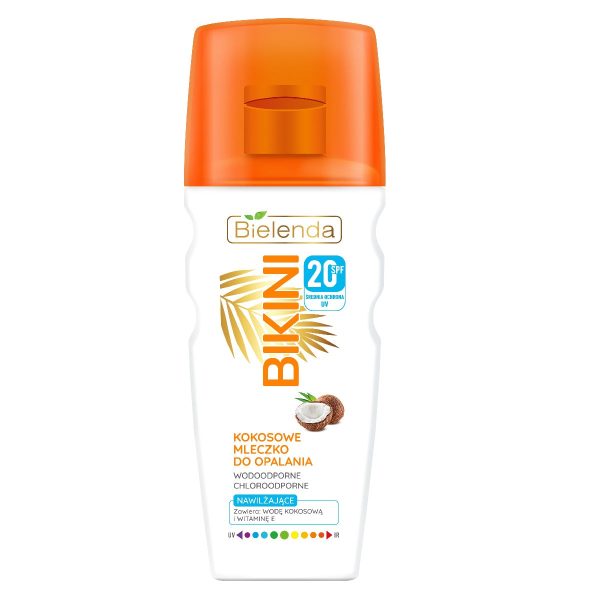 Bikini kokosowe mleczko do opalania SPF20 200ml Hot on Sale