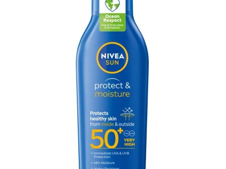 Sun Protect & Moisture nawilżający balsam do opalania SPF50+ 200ml Cheap