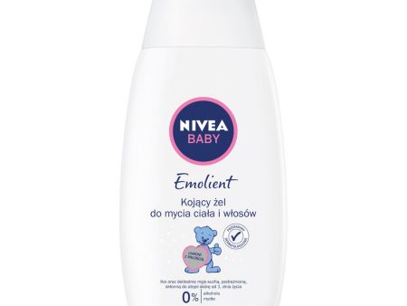 Baby Emolient kojący żel do mycia ciała i włosów dla dzieci 500ml For Discount