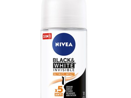 Black&White Invisible Ultimate Impact antyperspirant w kulce 50ml Cheap