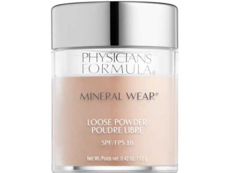 Mineral Wear Loose Powder SPF16 sypki puder utrwalający do twarzy Creamy Natural 12g Online Hot Sale